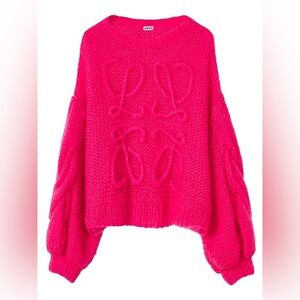 Loewe Anagram sweater Pink